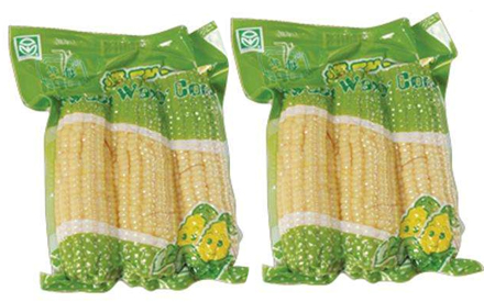 甜玉米，水果玉米包裝袋