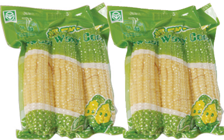 甜玉米，水果玉米包裝袋圖片